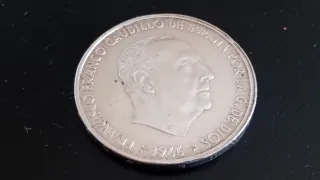 MONEDA 100 PESETAS PLATA 1966