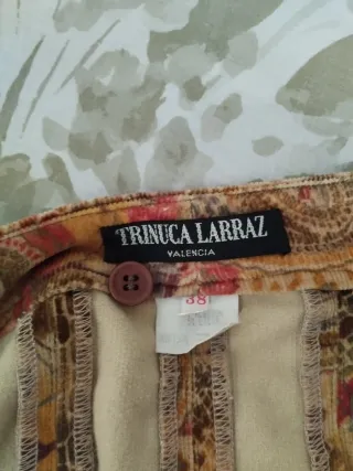 Falda micropana estampada