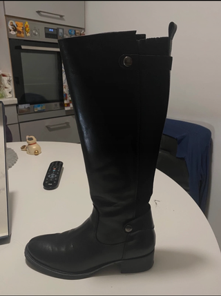 Stivali alti neri vintage