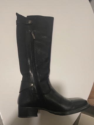 Stivali alti neri vintage