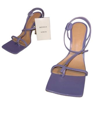 Sandali Bottega Veneta Viola Taglia 38