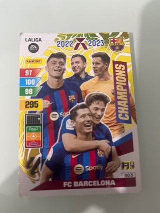 Cromos FC Barcelona LaLiga 2022-2023