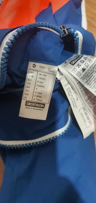 Chubasquero Tribord T4 (98-104cm)