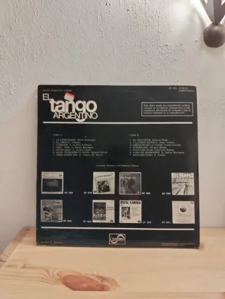 El Tango Argentino - Armando Pontier Vinilo LP