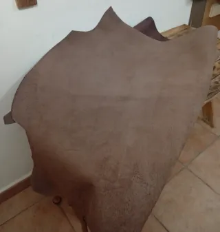 Piel de vacuno encerada