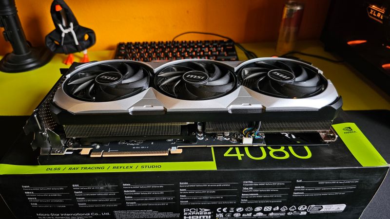 Tarjeta gráfica MSI GeForce RTX 4080 16GB VENTUS 3X OC afbeelding 2