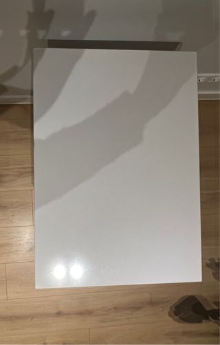 Cajonera 4 cajones con ruedas blanco brillo