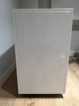 Cajonera 4 cajones con ruedas blanco brillo