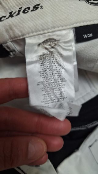 Pantalón Corto Dickies Hombre Talla W28 Negro