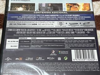 La Cosa 4K UHD + Blu-ray John Carpenter