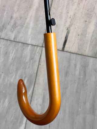 Paraguas clásico naranja grande