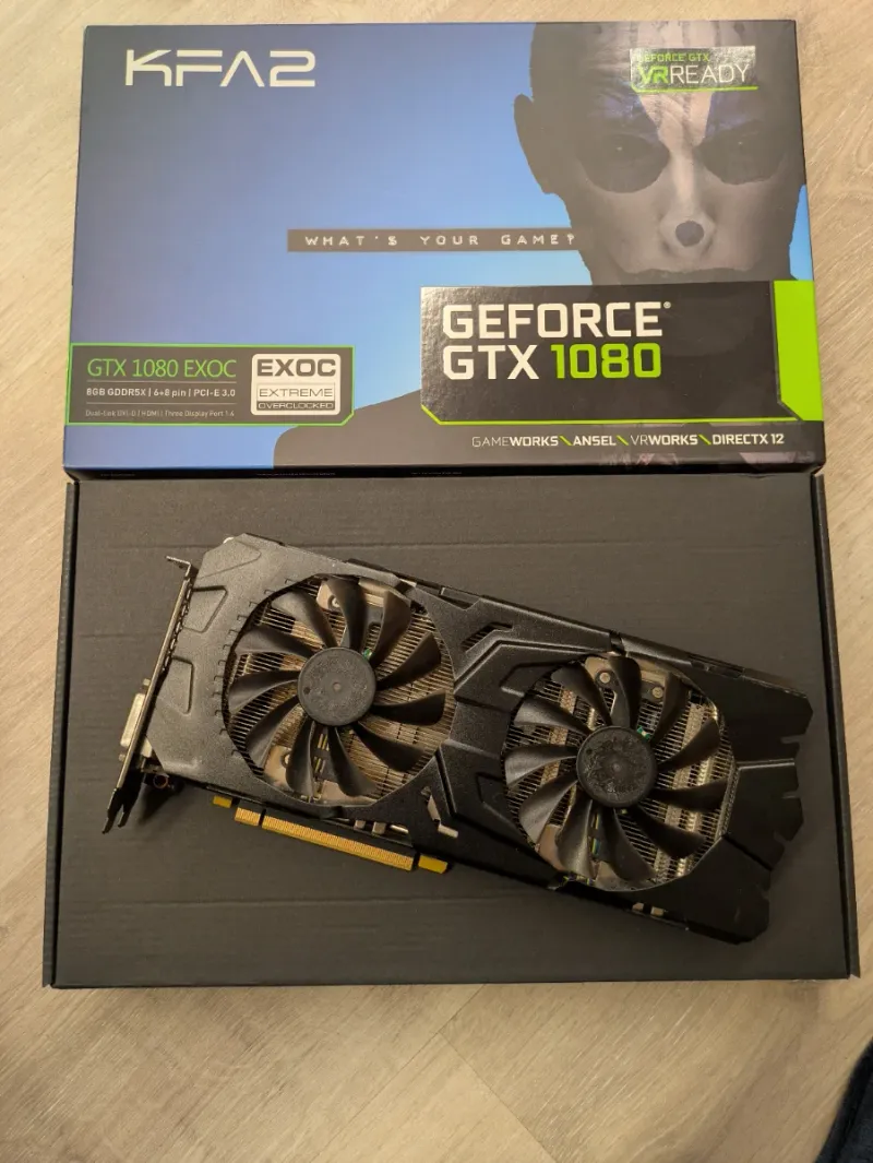 Pack Gaming KFA2 nvidia GTX 1080 + otros component afbeelding 5