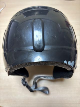 Casco de esquí infantil negro