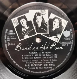LP 1973 🇪🇸 PAUL MCCARTNEY & WINGS - BAND ON THE