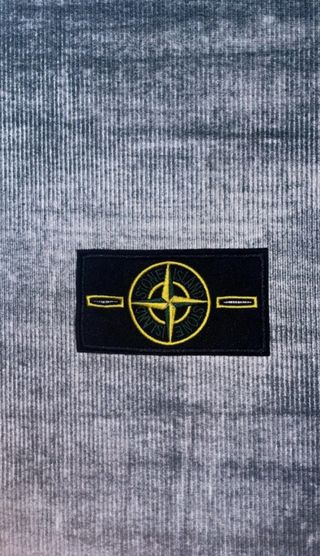 Felpa Stone Island Bianca Zip