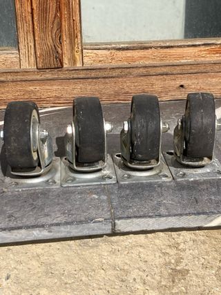 4 Ruedas Giratorias Reforzadas