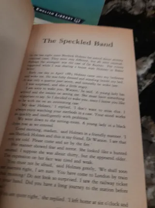 A sherlock Holmes, Landslide, In the frame