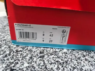 Sapatilhas Puma Pretas e Castanhas