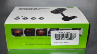 Transmisor FM Bluetooth Coche QC3.0 Manos Libres