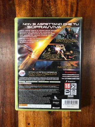 Mass Effect 2 xbox 360 ita doppio disco