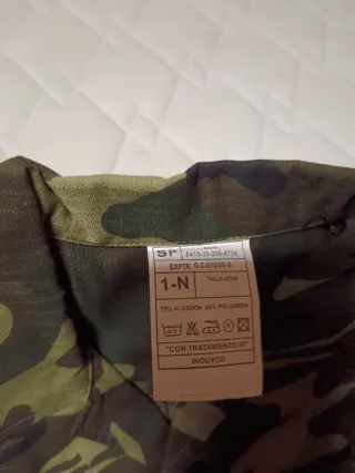 Camisola militar manga corta