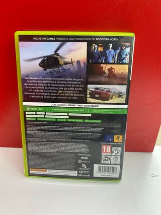 GRAND THEFT AUTO V XBOX 360
