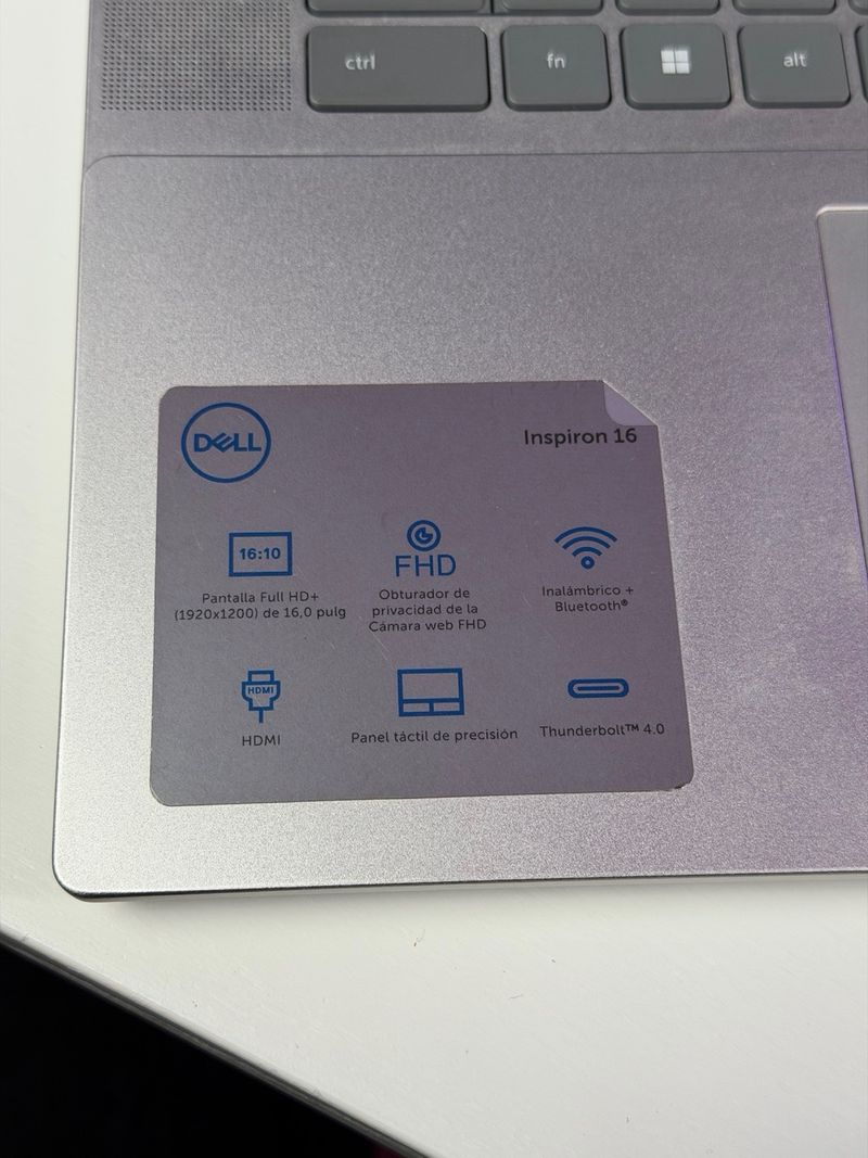 Dell Inspiron 16" 512GB 16GB i7-13 afbeelding 5