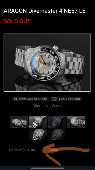 Reloj Aragon Divemaster Automático SEIKO NH35