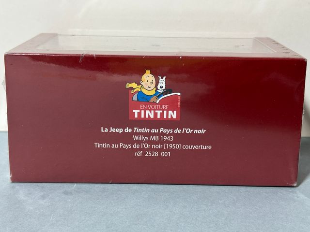 TINTIN COCHES Jeep Willys MB 2012