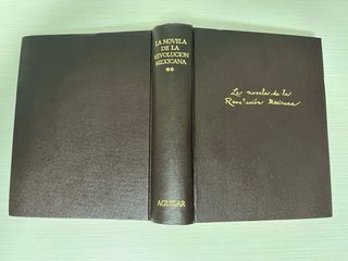 Aguilar. La novela de la revolución mexicana.
