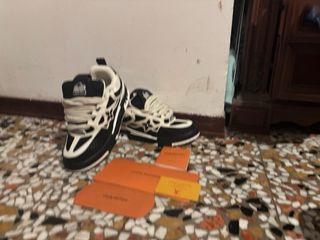 Louis Vuitton Skate Nere Bianche - Nuove