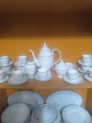 Vajilla Chister's Porcelana Blanca