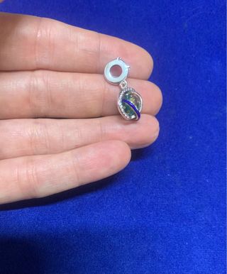 Charm Universo Luna Estrella Pulsera Pandora plata