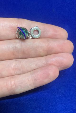 Charm Universo Luna Estrella Pulsera Pandora plata