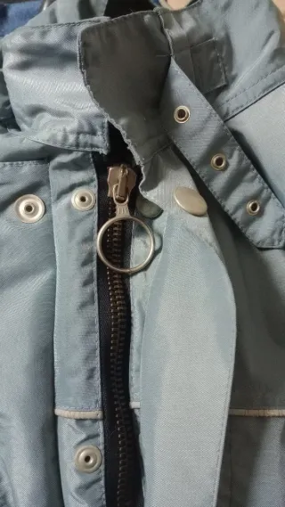 Giubbino Belstaff leggero grigio/verde