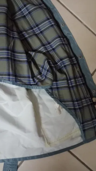 Giubbino Belstaff leggero grigio/verde