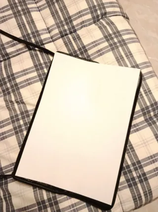 Borsa vintage pelle nera effetto coccodrillo