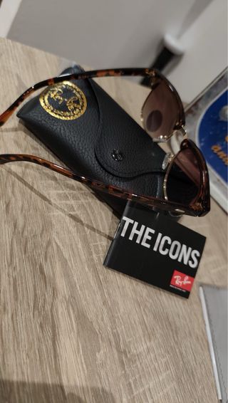 Gafas de sol Ray-Ban Marrones y Doradas