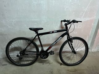 Bicicleta Montaña INDUR 18V Negra