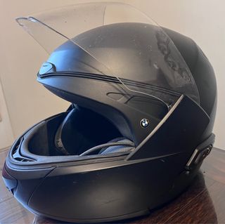 Casco BMW Motorrad negro mate Talla 54-55 + funda