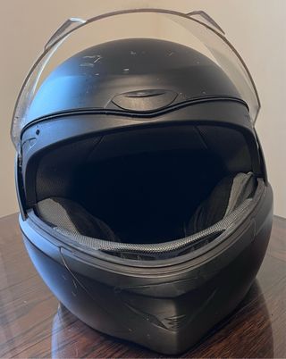 Casco BMW Motorrad negro mate Talla 54-55 + funda