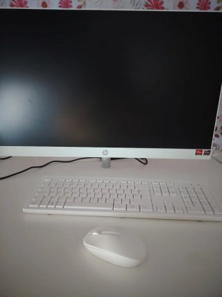 PC HP All-in-One 27 cr0013ns Blanco