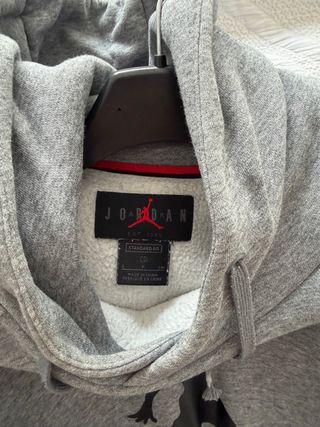 Sudadera Jordan Gris Talla S