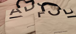 Bolsas de papel Adolfo Domínguez