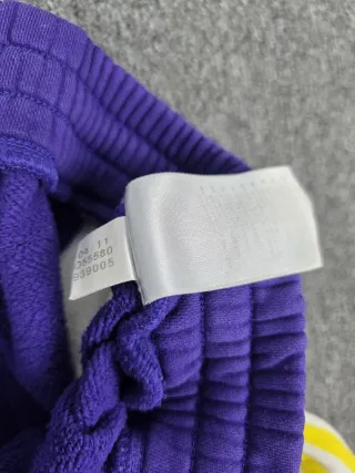 Pantalón Adidas Morado 3 Rayas Talla M