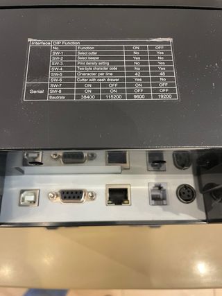 Impresora Térmica Concord POS Tickets