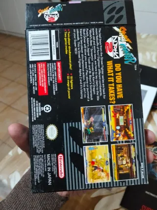 Street Fighter Alpha 2 Super Nintendo NTSC
