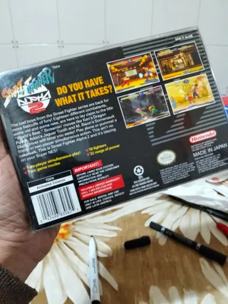 Street Fighter Alpha 2 Super Nintendo NTSC