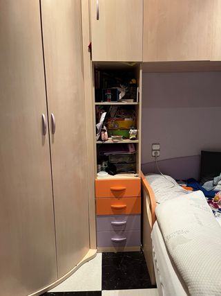 Armario modular para habitación