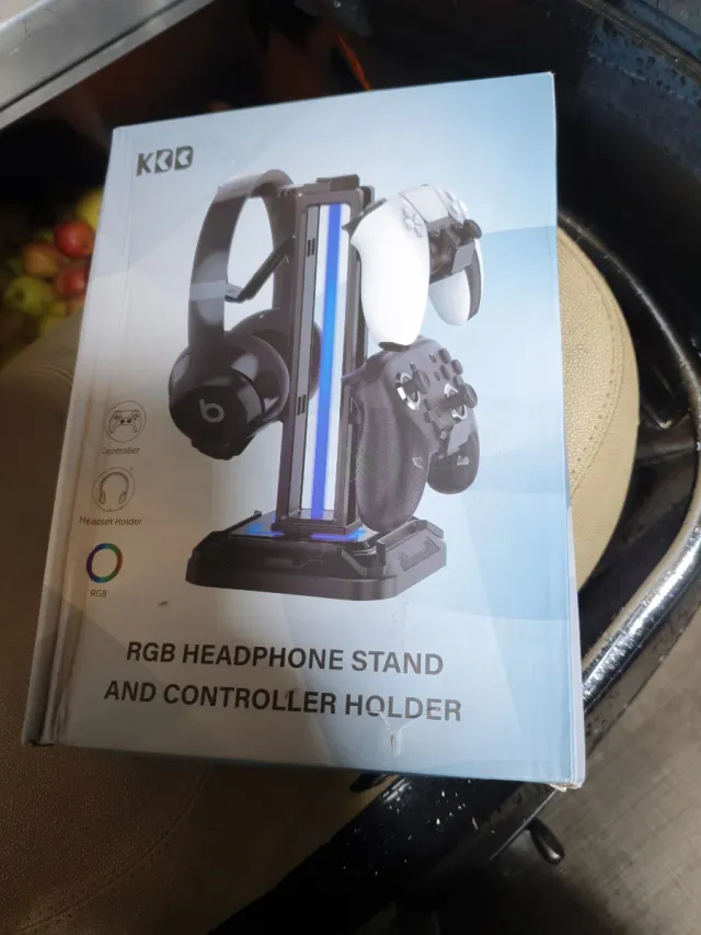 Soporte KKB RGB para Auriculares y Mandos